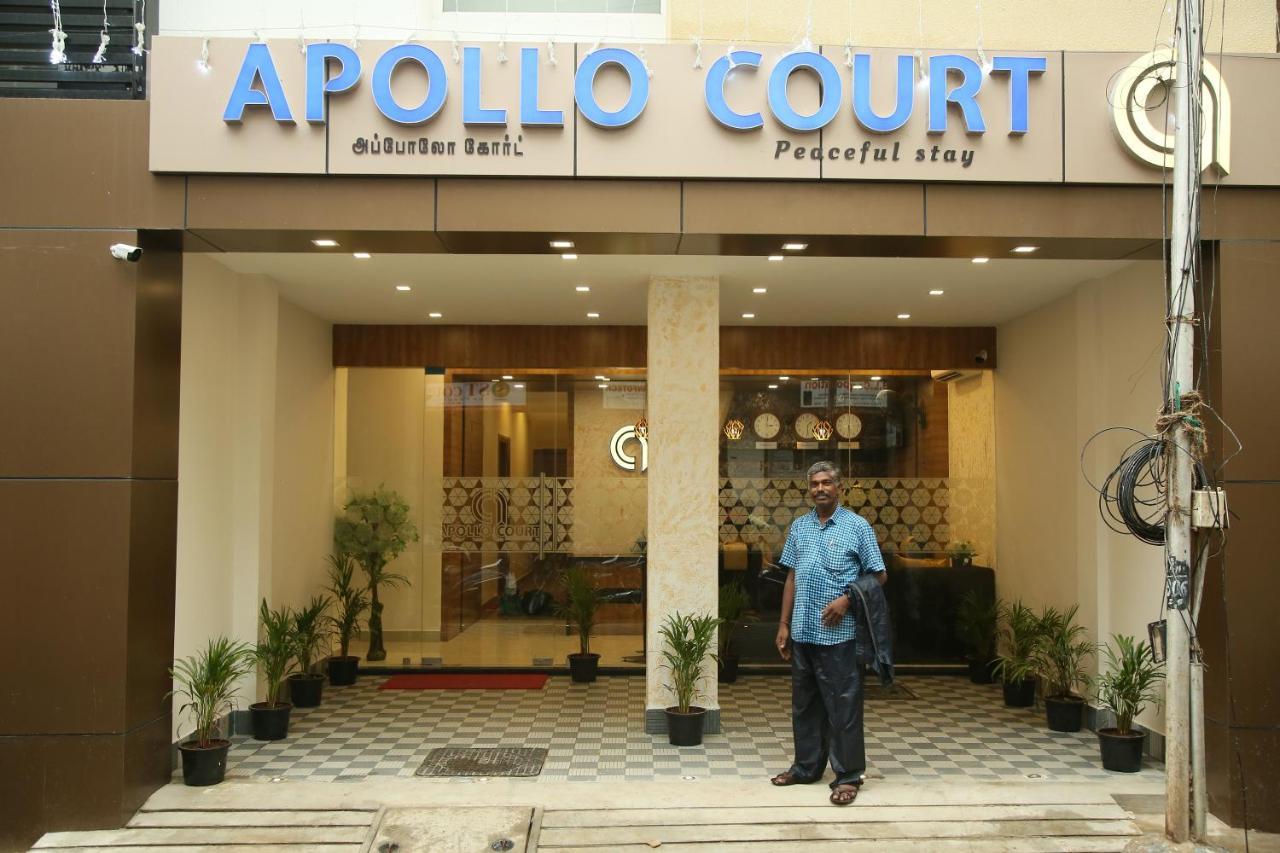 Apollo Court Hotel Chennai Bagian luar foto
