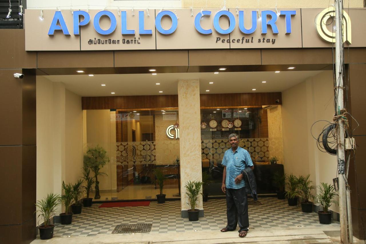 Apollo Court Hotel Chennai Bagian luar foto